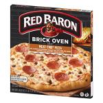 Red Baron, Brick Oven Pizza Meat Trio, 18.22 Ounce