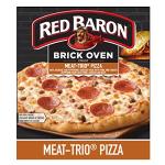 Red Baron, Brick Oven Pizza Meat Trio, 18.22 Ounce