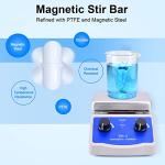 Slendor Magnetic Stirrer SH-2 Hot Plate Mixer Max 520℉ Lab Hotplate Stirrer 2000 RPM Stir Plate with Thermometer, Stir Bar and Support Stand