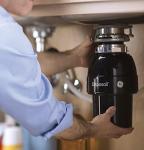 GE Continuous Feed Garbage Disposal, 1/3 Horsepower, Good for Grinding: Fruit Peels, Cooked Pasta, & Cereal, Easy Install Kit Included, Non-Corded, Recommended for 1-2 Person Homes