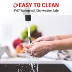 ThermoPro TempSpike Wireless Meat Thermometer for Grilling and Smoking, 500ft Bluetooth Meat Thermometer with Wireless Probe, Ideal for Sous Vide Smoker Rotisserie BBQ Oven Smoker