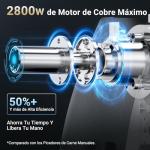 AAOBOSI Meat Grinder Electric, [2800W Max] Meat Grinder, Cheese Grater, Sausage Maker & Kibbe Kit for Home Use