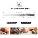 imarku Bread Knife 10 Inch: German High Carbon Stainless Steel Professional Grade Serrated Bread Knife, Razor Sharp Edge Cake Knife for Homemade Bread/Bagels/Cake
