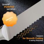 imarku Bread Knife 10 Inch: German High Carbon Stainless Steel Professional Grade Serrated Bread Knife, Razor Sharp Edge Cake Knife for Homemade Bread/Bagels/Cake