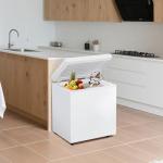 DOGHLY 2.0 Cu.Ft Chest Freezer, Compact Mini Deep Freezer with 7 Temp Settings & Removable Basket, Top Door Free-Standing Freezer for Home, Dorm, Garage, Office, Apartment & Basement (2.0CU.FT)