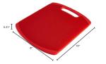 Farberware Nonslip Cutting Board 8-Inch-by-10-Inch, Red