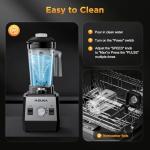 H-Duka Blender for Smoothies 64 oz Capacity Countertop Blenders for Kitchen Powerful Smoothie Blender with BPA Free Container, Ice Crushing, Frozen Drinks, Puree, Protein Shakes,Dishwasher Safe