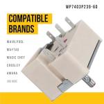 PartsBroz WP7403P239-60 Infinite Burner Switch - Compatible With Whirlpool Maytag Magic Chef Crosley Wall Oven Cooktop Range - Replaces AP6011291 PS11744487 7403P239-60 7403P372-60 WP7403P239-60VP