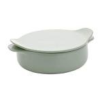 KitchenAid Vitrified Stoneware Round Baker, 2.25-Quart, Pistachio