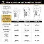PeakVision DG1 Lightweight Golf Sunglasses with UV Protection