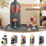 Silicone Mat for Ninja Slushie Machine&Ninja Creami- Removable 22.5"*15"*0.7" Countertop Protector Mat,Concave Convex Design, Leak-Proof and Slip-Resistant ice Gream Maker&Slushie Machine Accessories