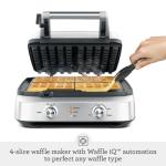 Breville Smart Waffle Maker BWM604BSS, 4 Slice