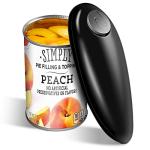 One Touch Battery Operated Electric Can Opener Fits Almost Size Can With Smooth Edge, Hands Free Electric Can Openers for Kitchen, Kitchen Gadgets Automatic Can Opener for Seniors, Arthritis