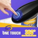 One Touch Battery Operated Electric Can Opener Fits Almost Size Can With Smooth Edge, Hands Free Electric Can Openers for Kitchen, Kitchen Gadgets Automatic Can Opener for Seniors, Arthritis