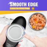 One Touch Battery Operated Electric Can Opener Fits Almost Size Can With Smooth Edge, Hands Free Electric Can Openers for Kitchen, Kitchen Gadgets Automatic Can Opener for Seniors, Arthritis