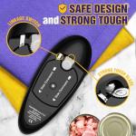 One Touch Battery Operated Electric Can Opener Fits Almost Size Can With Smooth Edge, Hands Free Electric Can Openers for Kitchen, Kitchen Gadgets Automatic Can Opener for Seniors, Arthritis
