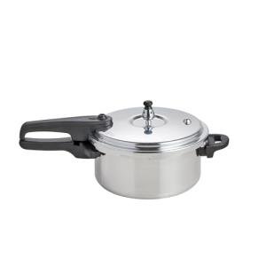 IMUSA 4.2 Quart Stovetop Aluminum Presure Cooker with safety valves for risk-free opening