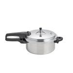 IMUSA 4.2 Quart Stovetop Aluminum Presure Cooker with safety valves for risk-free opening