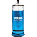 BARBICIDE Disinfecting Jar – Durable Glass Immersion Container with Stainless Steel Lid and Tray – Professional Salon, Spa & Barber Tool Sanitizer for Combs, Brushes & Implements - (Large - 37 Fl Oz)