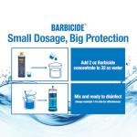 BARBICIDE Disinfecting Jar – Durable Glass Immersion Container with Stainless Steel Lid and Tray – Professional Salon, Spa & Barber Tool Sanitizer for Combs, Brushes & Implements - (Large - 37 Fl Oz)