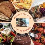 DOMEM 3 Qt Compact Air Fryer with Non-Stick Basket and Rack, User Friendly Simple Touchscreen, Cook in Simple Steps, Low-Oil Cooking Small Air Fryer, Space Saving Cooker