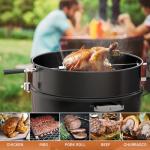 Onlyfire 6002 Rotisserie Meat Forks(1-Pair) for Grills-Fits 1/2-Inch hexagon & 3/8-Inch and 5/16-Inch square Spit Rods