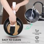 Audecook Hot Pot Electric, 1.7L Mini Electric Skillet Portable Nonstick Sauté Pan with Power Adjustment,Ramen Cooker Travel Multicooker for Steak/Soup/Egg/Oatmeal/Noodles