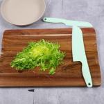 LIQWEI 2pcs Lettuce Knife, 11-Inch and 8-Inch Nylon Knives, Plastic Lettuce Knife to Prevent Browning, Dishwasher Safe Kitchen Utensils, Perfect for Vegetables, Fruits, Bread, Cake, and Salad