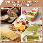 Arvion Bread Knife for Homemade Bread, 16" Sourdough Bread Knife, Bow Saw Cutter for Bagels & Baguettes, Gift for Baker