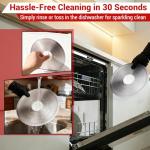 Foldable Meat Slicer, 150W Electric Meat Slicer with 6.7" Removable Stainless Steel Blade & Tray | 0-15mm Adjustable Thickness | Dual Safety Lock, Food Slicer for Frozen Meat Jerky