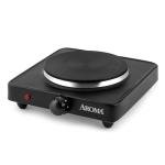 Aroma Single Burner Hot Plate - Black Metal