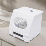 Countertop Dishwasher 110V Portable Dishwasher, 5 Washing Programs, 360 Degree Auto Spray, Compact Dishwashers with 5L Built-in Water Tank, Air-Cooled Drying, Mini Washing Machine