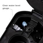 Sykaffe Single Serve K Cup Coffee Maker 2 in 1Machine,6 to 14 0z Brew Sizes,Auto Shut Off& Reusable Filter,Use Coffee Capsule&GroundCoffee&Loose Leaf Tea,Iced Coffee,Black