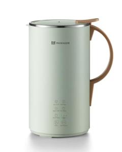 MOKKOM Automatic Nut Milk Maker, 20 oz Soy Milk Maker, Homemade Almond, Oat, Coconut, Soy, Plant-Based Milk and Dairy Free Beverages, Almond Milk Maker with Delay Start/Boild Water/Self Clean - Green