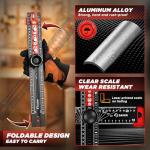 Saker 4-in-1 Drilling Positioning Ruler, Adjustable 13.78in Multifunctional T Square Ruler, Cabinet Hardware Jig, Marking Gauge Tools for Woodworking, Cabinet Drawer Door Hole Drilling Template