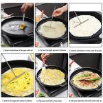 Echaprey Stainless Steel Crepe Batter Spreader