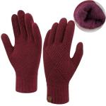 FZ FANTASTIC ZONE Women Winter Warm Knit Touchscreen Gloves Cold Weather with Thermal Fleece Lined