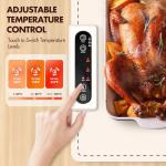 AuntyFey Food Warming Mat,Countertop Warming Mat, Silicon Warming Mat for Food, Electric Warming Tray, Food Warmers for Parties Buffet, Warming Trays for Buffets Party, Food Heating Mat,White