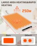 Electric Food Warming Mat with Adjustable Temperature