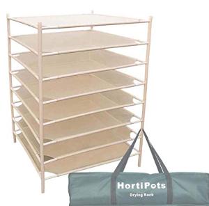 8-Layer Herb Drying Rack for Plants and Clothes