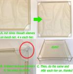 8-Layer Herb Drying Rack for Plants and Clothes