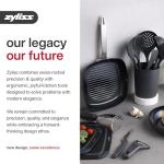 Zyliss 3 Piece Knife Value Set - Kitchen Knife Set - Kitchen Knife Set with Sheath Covers - Includes Paring, Serrated Paring & Utility Knives - Stainless Steel