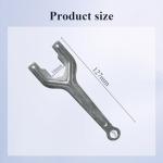Ctuoptuo MHU38218908 Refrigerator Spanner Wrench, Fit for LG Kenmore Brand, Floor-Standing French Fridge Door Leveling Tool, Adjust Fridge Height of Door