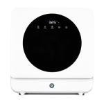 Portable Dishwasher Countertop, 6 Washing Programs Tabletop Dishwasher With 5 L Built-In Water Tank, Air-Dry Function, LED Display & Touch Control, Dual Spray Rinsing, Self Absorbing Water Dishwasher