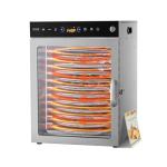 VEVOR Rotary Food Dehydrator Machine, 12 Stainless Steel Trays, 800W Electric Food Dryer with Adjustable Temperature & 24-Hour Timer, Dehydrator for Jerky, Meat, Fruit, Vegetables, Herbs, Dog Treats