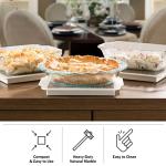 Microwavable 9-Inch Marble Food Warmer Plate