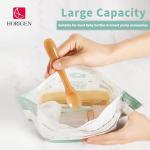 Larger Microwave Sterilizer Bags, Reusable Baby Bottle Sterilizer Bags(20 Uses Per Bag), Microwave Steam Sterilizer Bags Great Cleaner for Baby Bottle and Pump Parts When Travel and Work(16 Packs)