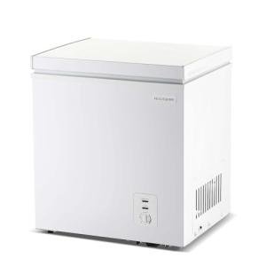 Frigidaire Chest Deep Freezer, 2.0 Cu. Ft. Capacity, Adjustable Thermostat-Removable Vinyl Coated Wire Basket-Easy Defrost Drain- Garage Ready- Pearl White