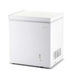 Frigidaire Chest Deep Freezer, 2.0 Cu. Ft. Capacity, Adjustable Thermostat-Removable Vinyl Coated Wire Basket-Easy Defrost Drain- Garage Ready- Pearl White