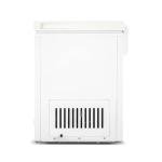 Frigidaire Chest Deep Freezer, 2.0 Cu. Ft. Capacity, Adjustable Thermostat-Removable Vinyl Coated Wire Basket-Easy Defrost Drain- Garage Ready- Pearl White